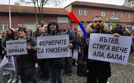 Фермери отново излизат на протест на 30 ноември