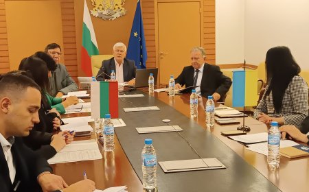 Министър Вътев обсъди с украинския министър на земеделието действието на лицензионния режим за зърнени култури