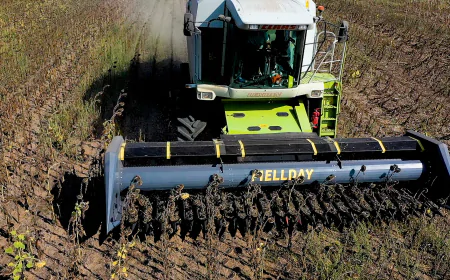 Безредов слънчогледов хедер FIELLDAY – ефективна жътва без загуби